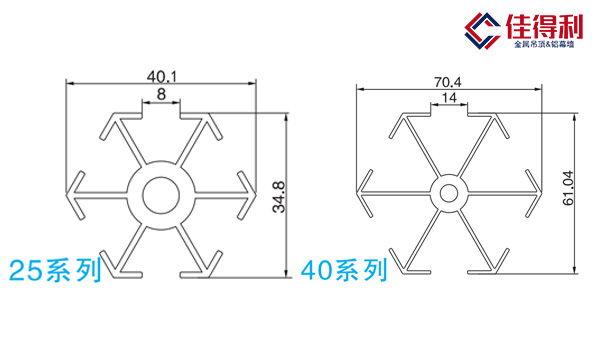 六角形铝格栅